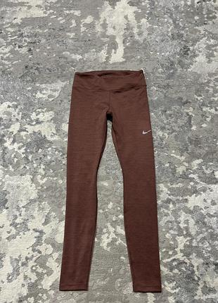 Спортивні жіночі   легінси женские лосини лосіни для бігу найк nike