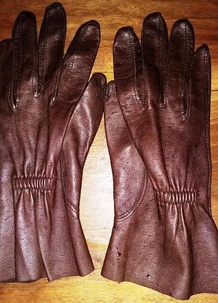 Демісезонні жіночі рукавички, без підкладки