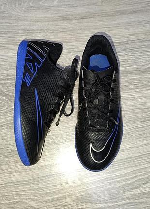 Детские футзалки nike mercurial vapor 15 club ic jr dj5955-040 оригинал