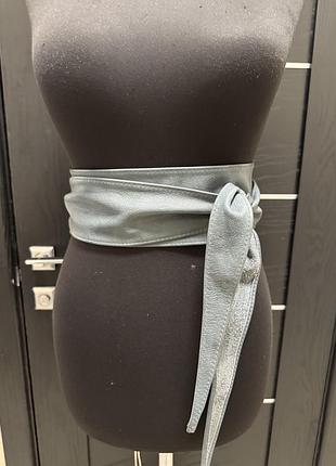 Пояс шкіра, пасок onesize, на запах