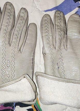 Кожаные перчатки 3