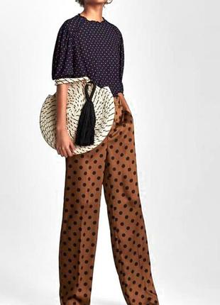 Штани в горох палаццо