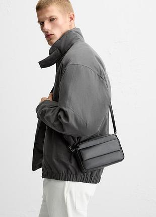 Мужская сумка через плечо zara