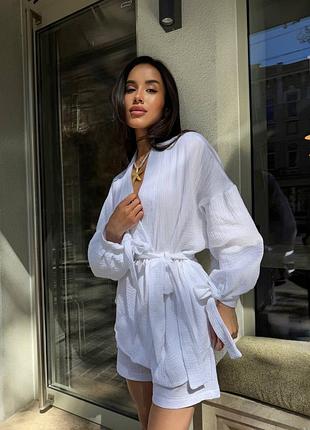 Костюм з мусліну