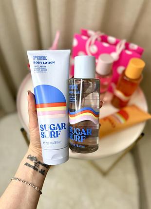 Спрей та лосьйон для тіла sugar surf victoria’s secret