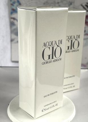 Оригінал. туалетна вода для чоловіків acqua di gio від giorgio armani 15 мл