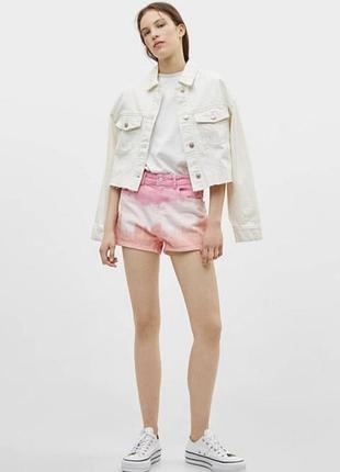 Джинсові шорти bershka