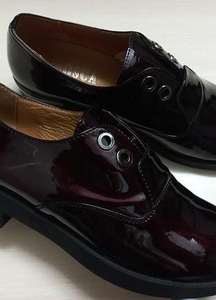 Туфли весна-осень кожа жен. 37р.bosca италии