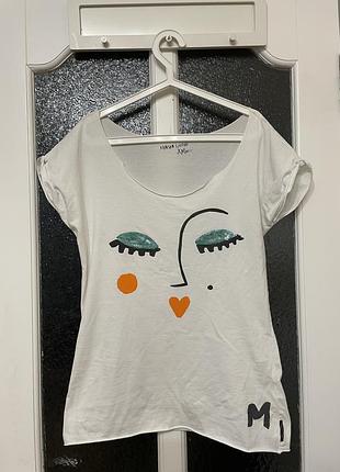 Футболка maison scotch