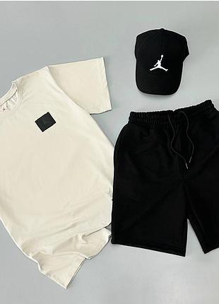 Комплект спортивные шорты и футболка air jordan