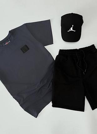 Комплект спортивные шорты и футболка air jordan