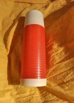 Детский термос для чая и кофе ссср красный