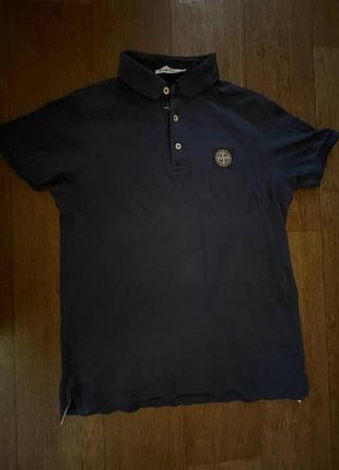 Футболка поло stone island