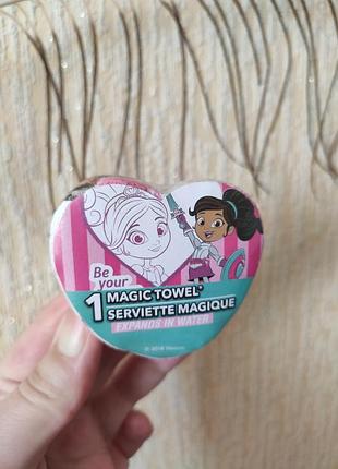 Дитячий рушник котоновий принцеса нелла magical towel nella disney, 30/30