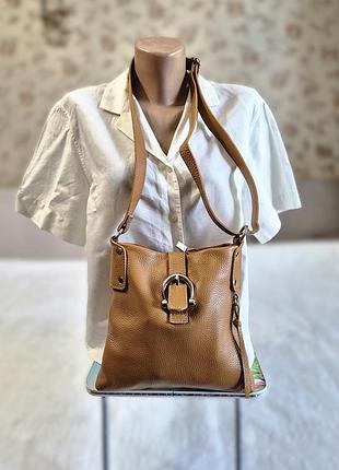 Genuine leather borse in pelle жіноча сумка кроссбоді