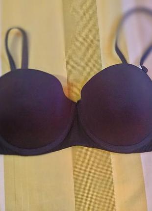 Бюстгальтер черный