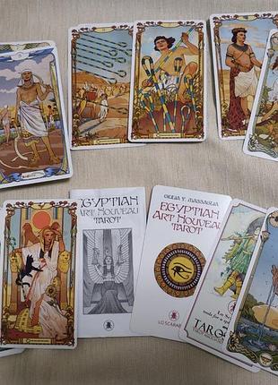 Таро єгипетське арт нуво таро (egyptian art nouveau tarot). нові. lo scarabeo. без коробки.