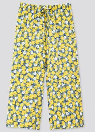 Uniqlo кюлоты из лёгкого хлопка
