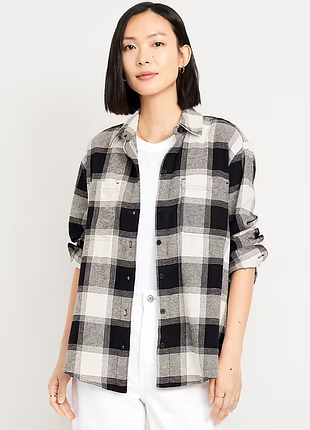 Фланелевая  рубашка old navy