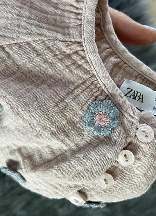 Боуза в квіти zara 5