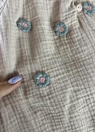 Боуза в квіти zara 4