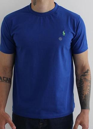 Базова чоловіча футболка polo ralph lauren із свіжих колекцій,бавовна