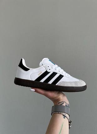 Adidas samba og white black