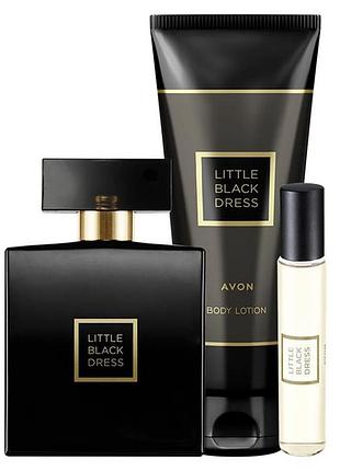 Avon little black dress avon 2 в 1 set женский парфюм