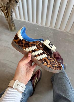 Кроссовки gym wales bonner x gym pony 'leopard'