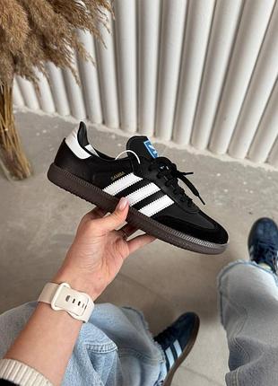 Кросівки adidas samba og black/white