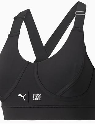 Спортивный женский топ бра puma x first mile new