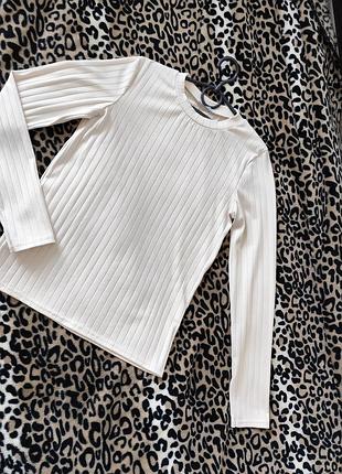 Кофта в рубчик