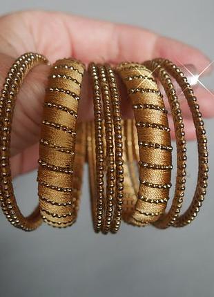 Детские индийские браслеты, украшение к сари.