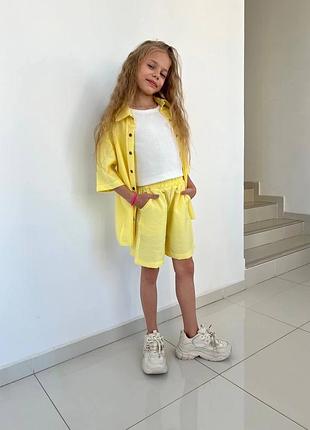 Повсякденний підлітковий костюм із шортами