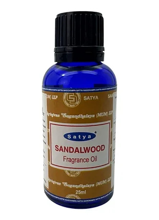 Ароматическое масло sandalwood (сандал) (satya) (25 мл.)