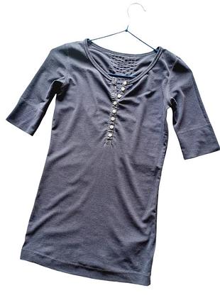 Футболка топ с пуговицами