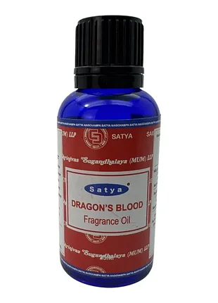 Ароматическое масло dragon's blood (кров дракона) (satya) (25 мл.)