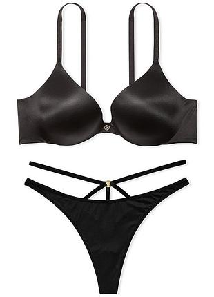 Копмплект белья виктория сикрет victorias secret пуш-ап