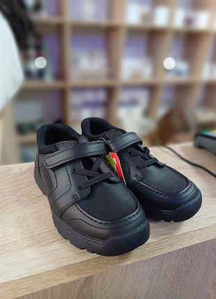 🔥🔥🔥знижка за підписку🔥🔥🔥 кросівки шкіряні чорні для хлопчика
