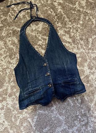 Жилетка джинсова м
