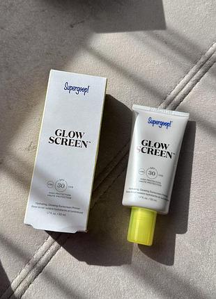 Распродажа ✨👏supergoop! glowscreen spf 30 – идеальный солнцезащитный праймер, 50 ml