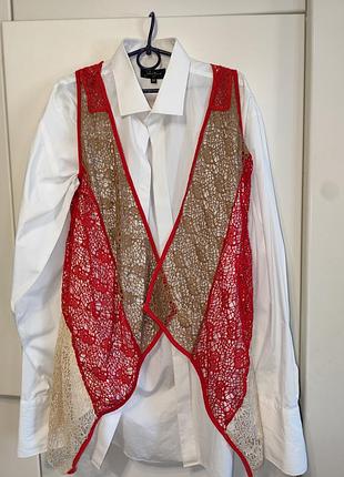 Женский удлиненный жилет