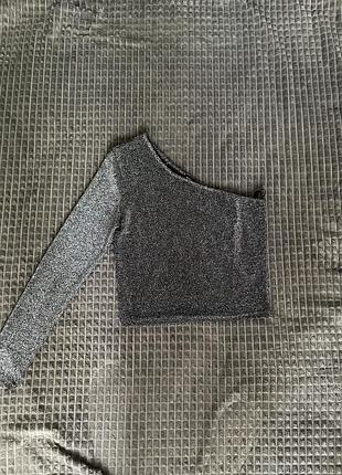 Жіночий топ вечірній на одне плече