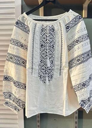 ❤️ неймовірна вишита сорочка жіноча вишивана вишиванка мереживо сережка