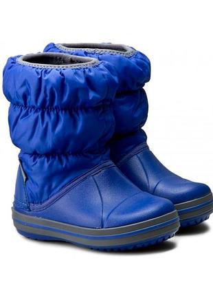 Детские сапоги crocs winter puff boot, 100% оригинал