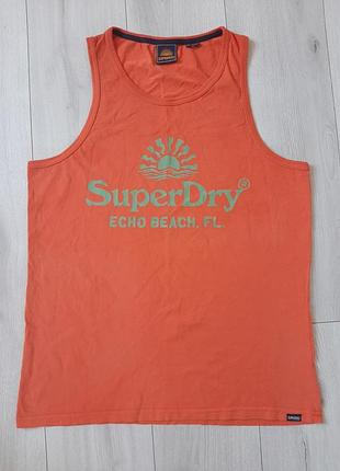 Майка superdry 2xl /l мужская