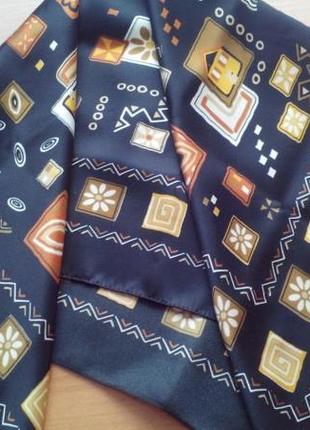 Шейный платок,бандана, италия, 58х56.4 фото