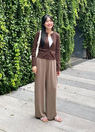 Брюки soft brushed uniqlo