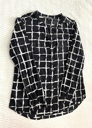 Сорочка рубашка блуза street one клітинка жіноча s m
