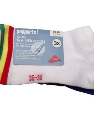 Набор коротких носков на девочку 35-38р носки детские